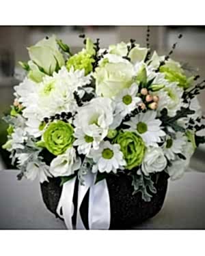 Beyaz Çiçek Aranjman