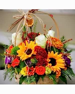 Çiçek Sepeti Oranj