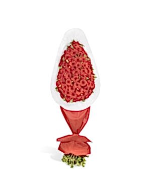 Tatlı Hayat Kırmızı Tebrik Çelengi