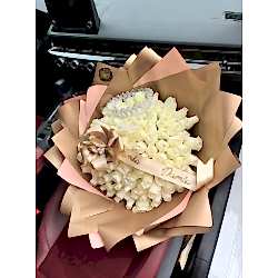 101 Adet Beyaz Ekvator Gül