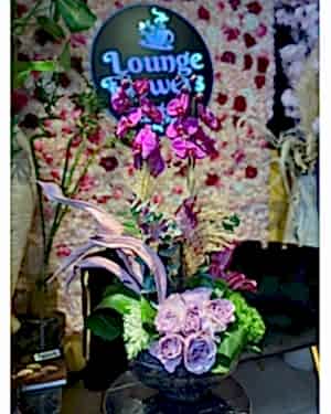 Mavi Orkide Aranjmanı