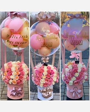 Balonlu Doğum Günü Aranjman