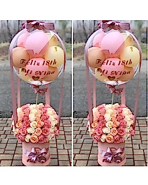 Balonlu Doğum Günü Aranjman